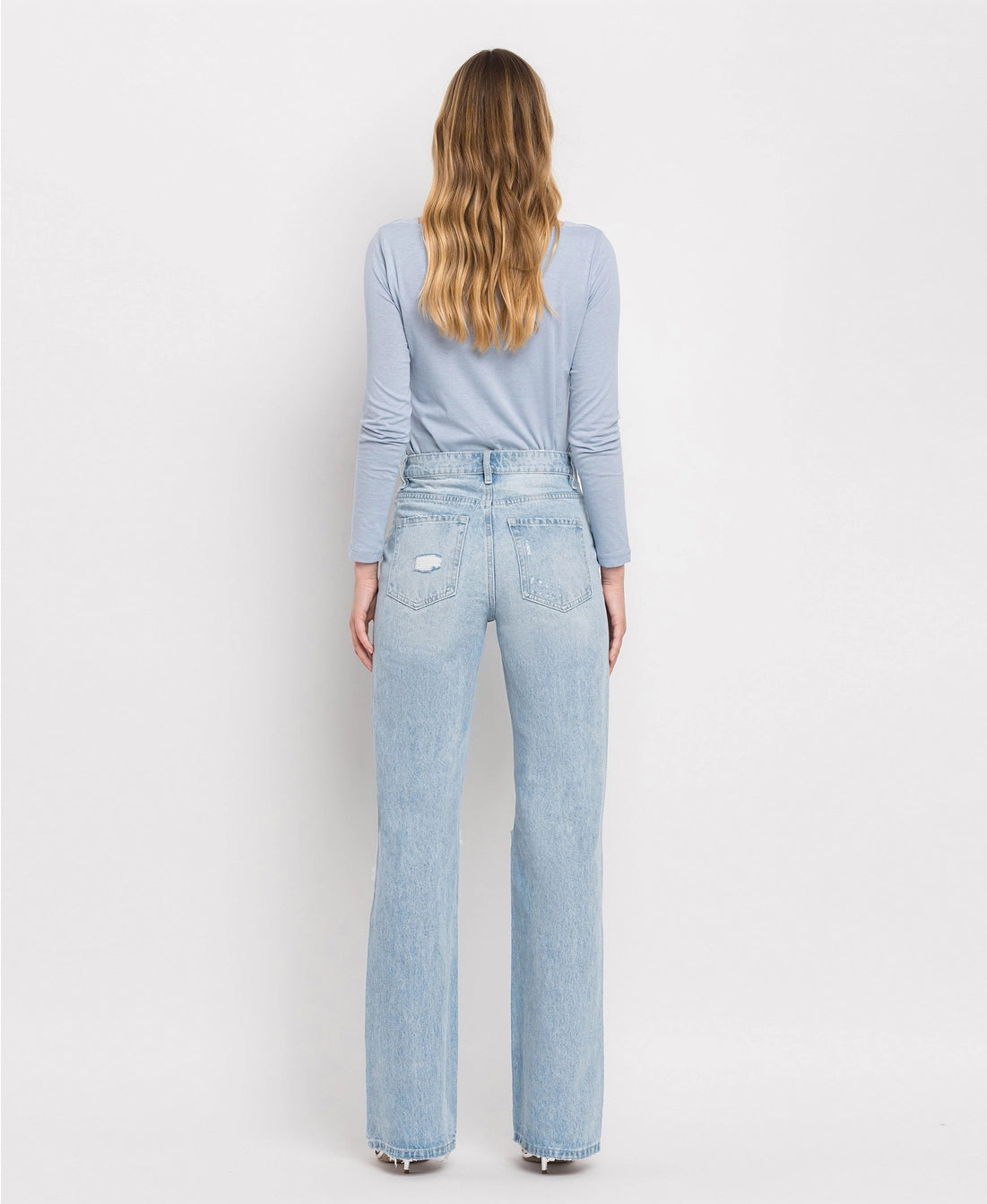 90's Sunny Plains Super High Rise Flare Jeans