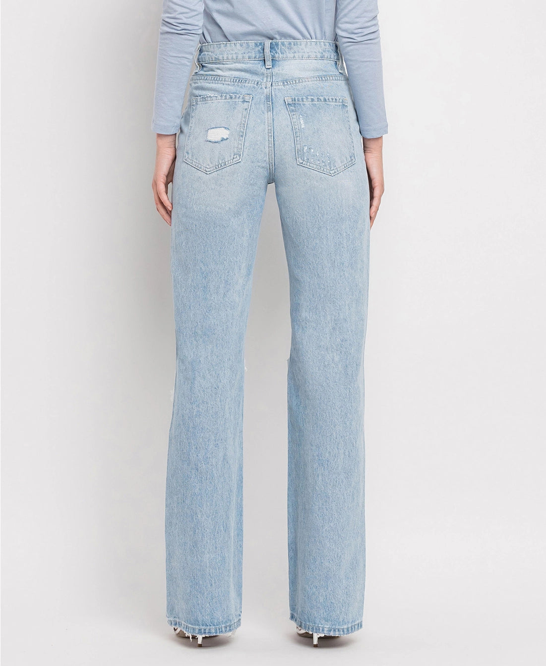 90's Sunny Plains Super High Rise Flare Jeans