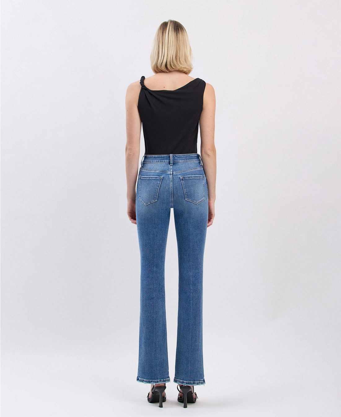 Allison High Rise Full Length Bootcut Jeans