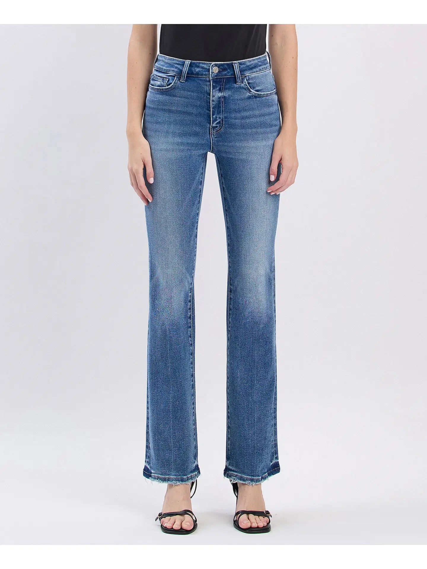 Allison High Rise Full Length Bootcut Jeans
