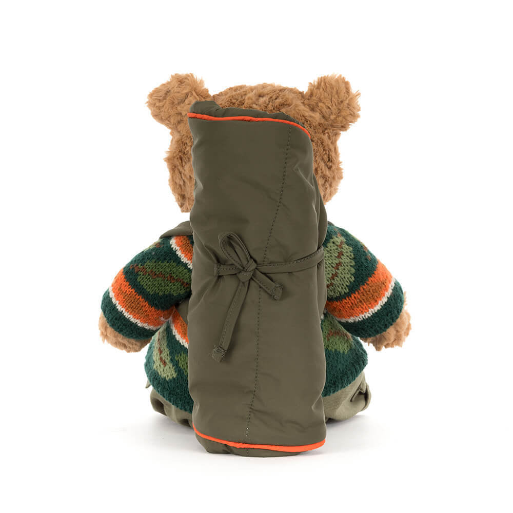 Bartholomew Bear Hiking Outfit by Jellycat