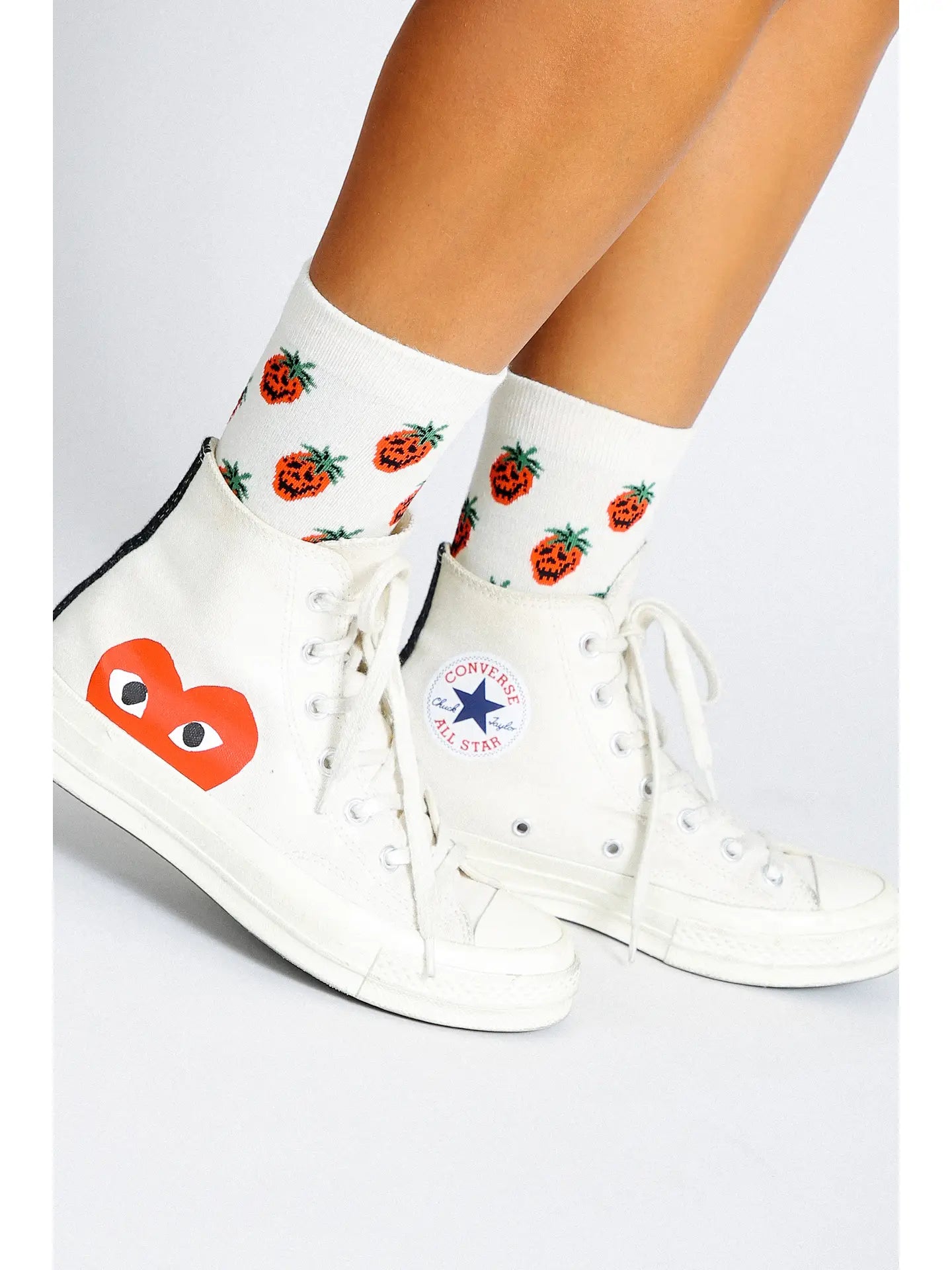 Beholder Berry Ankle Sock