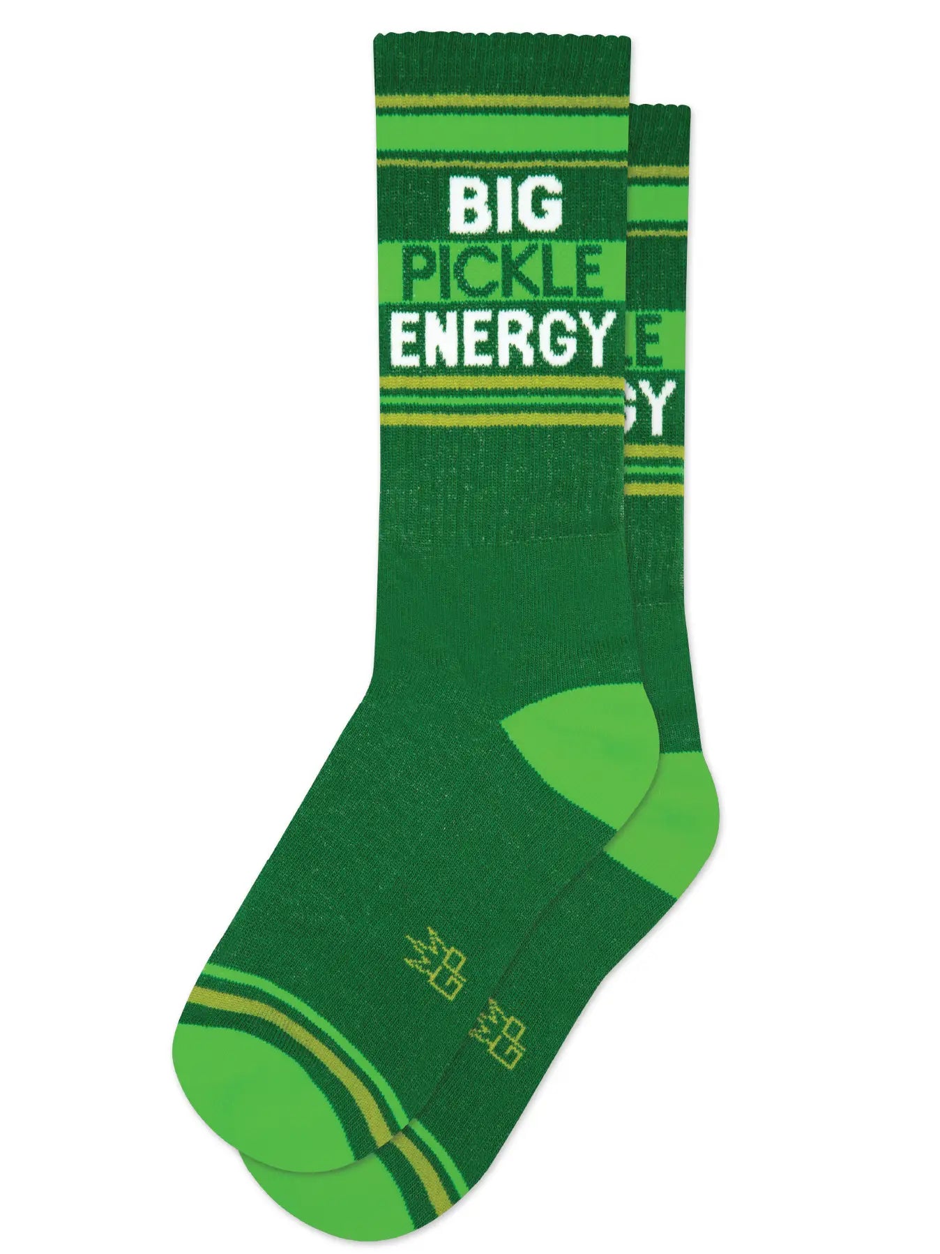 Big Pickle Energy Gym Crew Socks