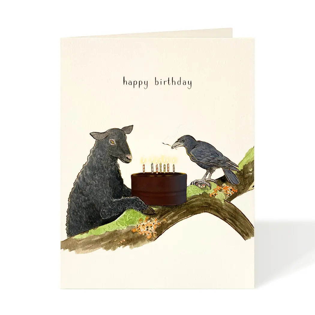 Birthday Rebels - Black Sheep Birthday Greeting Card