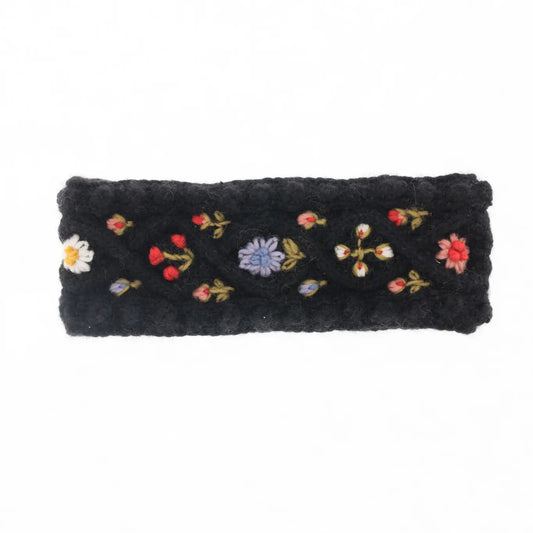 Black Tilly Headband by French Knot