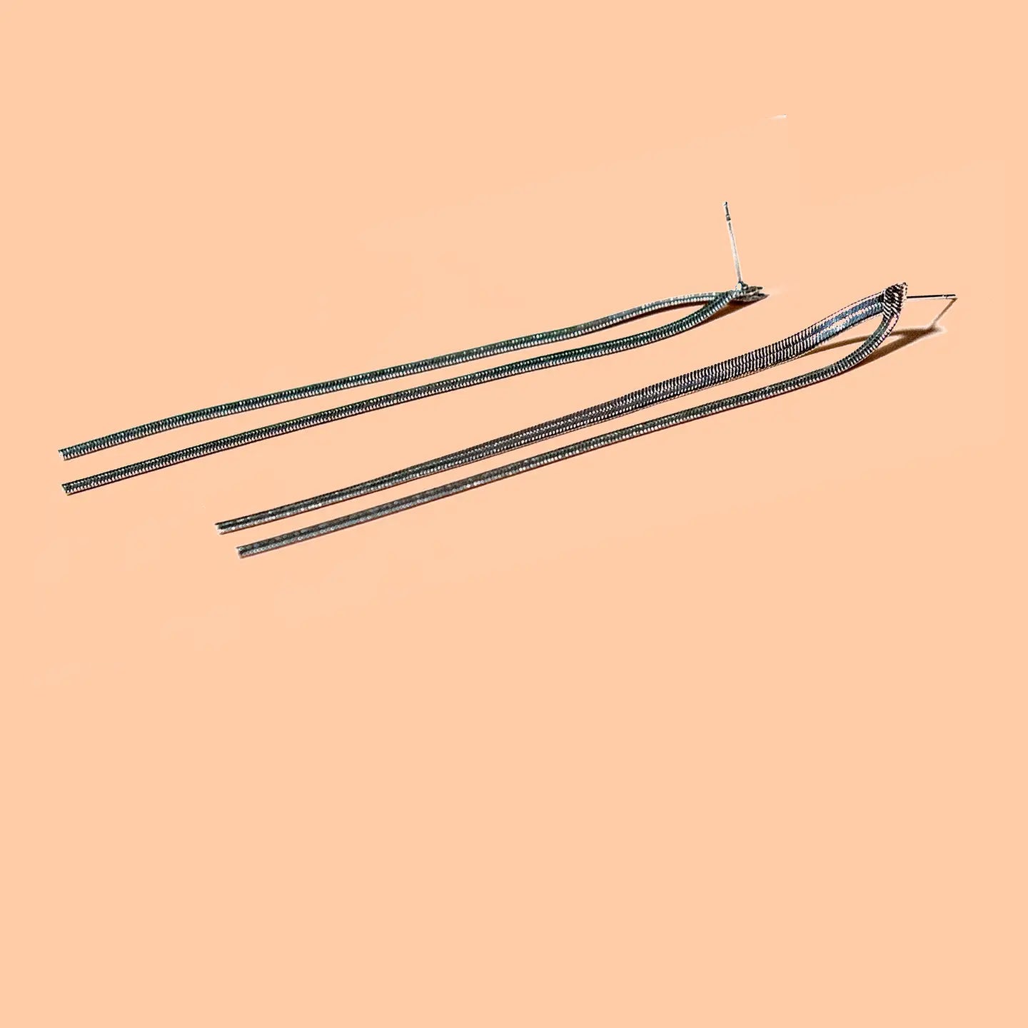 Boogie Nights Earring - Silver Rhodium Plated