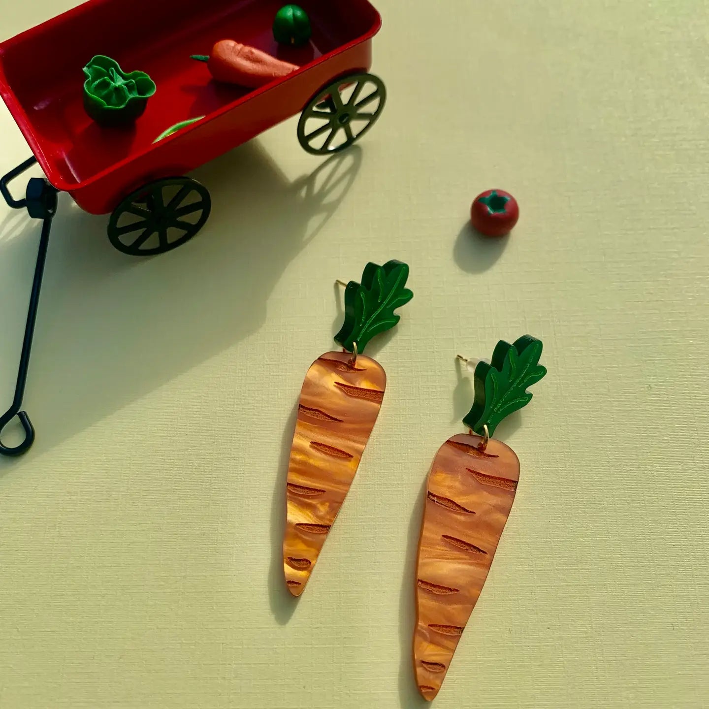 Carrot Earrings