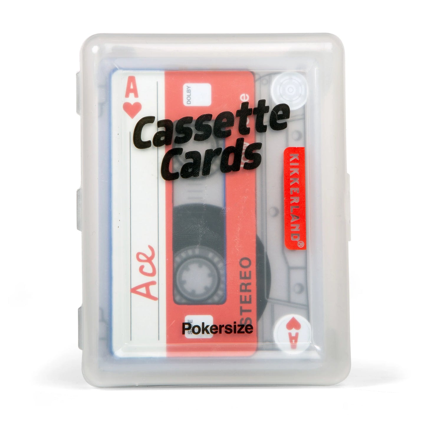 Cassette Playing Cards by Kikkerland