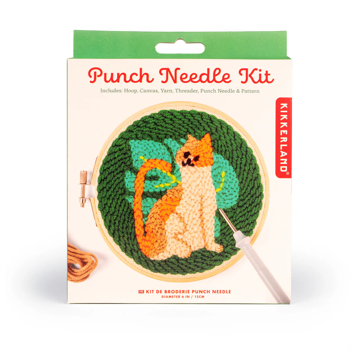 Cat Punch Needle Kit by Kikkerland
