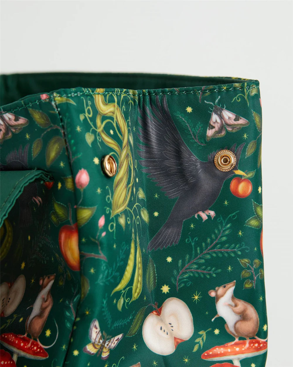 Catherine Rowe Into the Woods Green Backpack