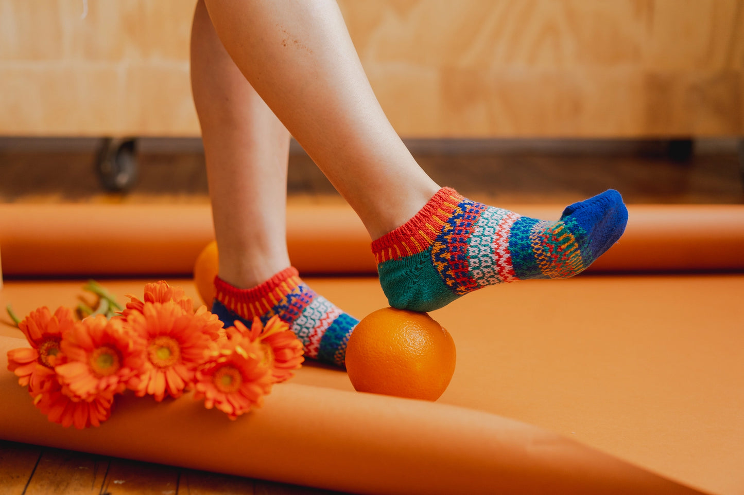 Cayenne Ankle Socks by Solmate Socks