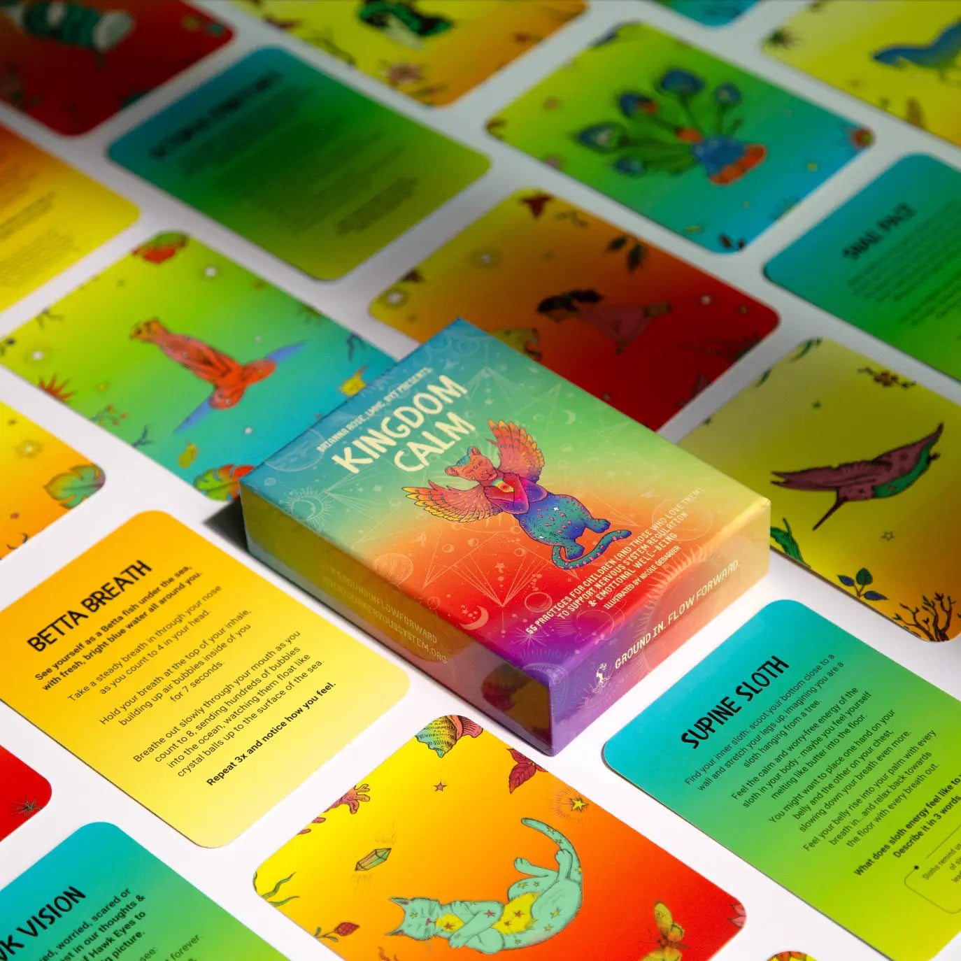 Children’S Coping Skill Card Deck - Kingdom Calm