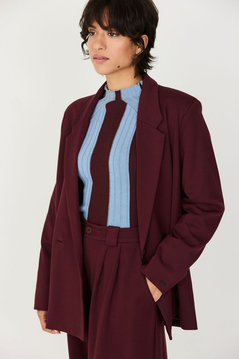 Chocolate Nia Trouser by SKFK