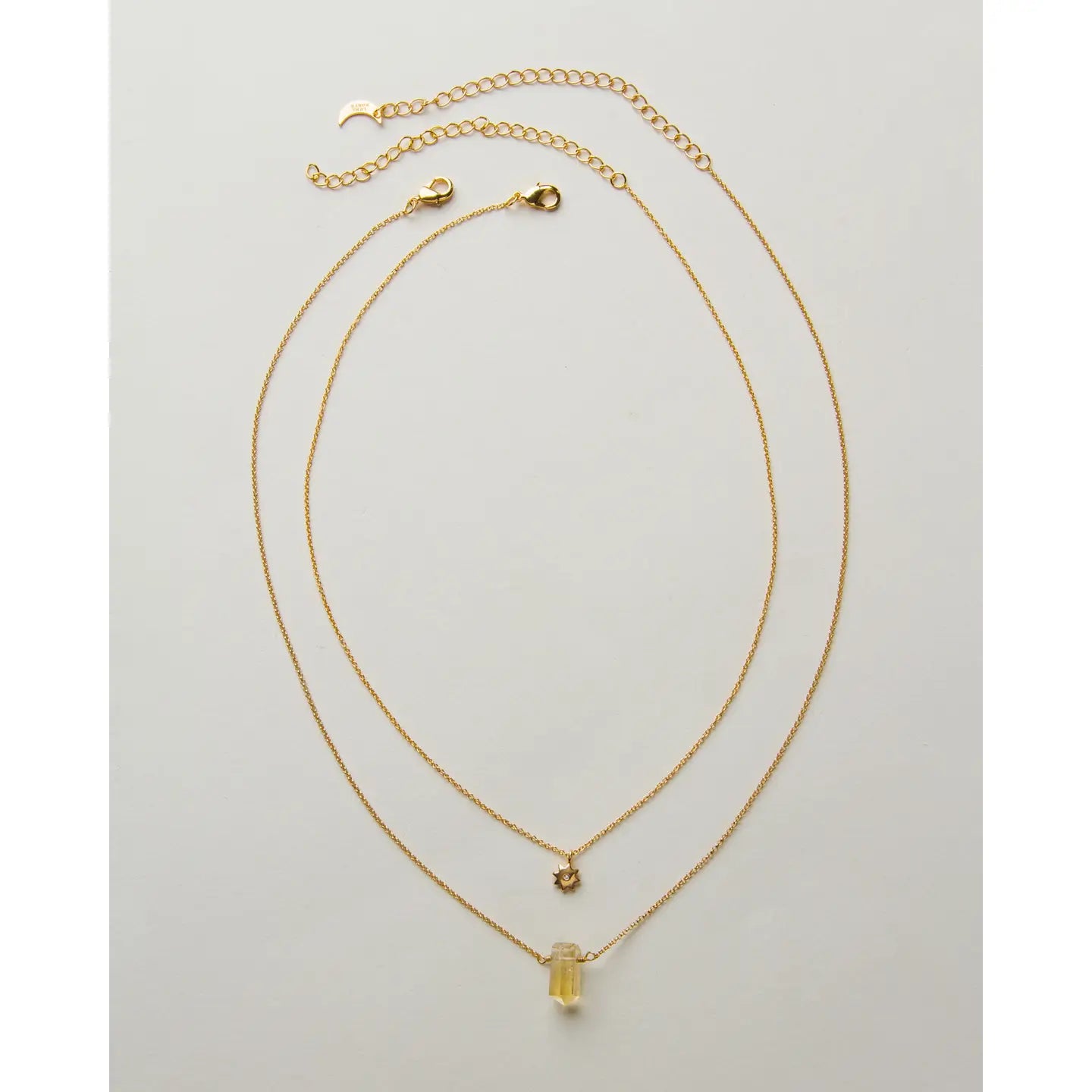 Citrine Sol Necklace Set