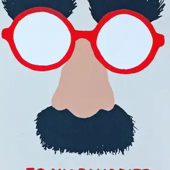 Cornball Dad Greeting Card