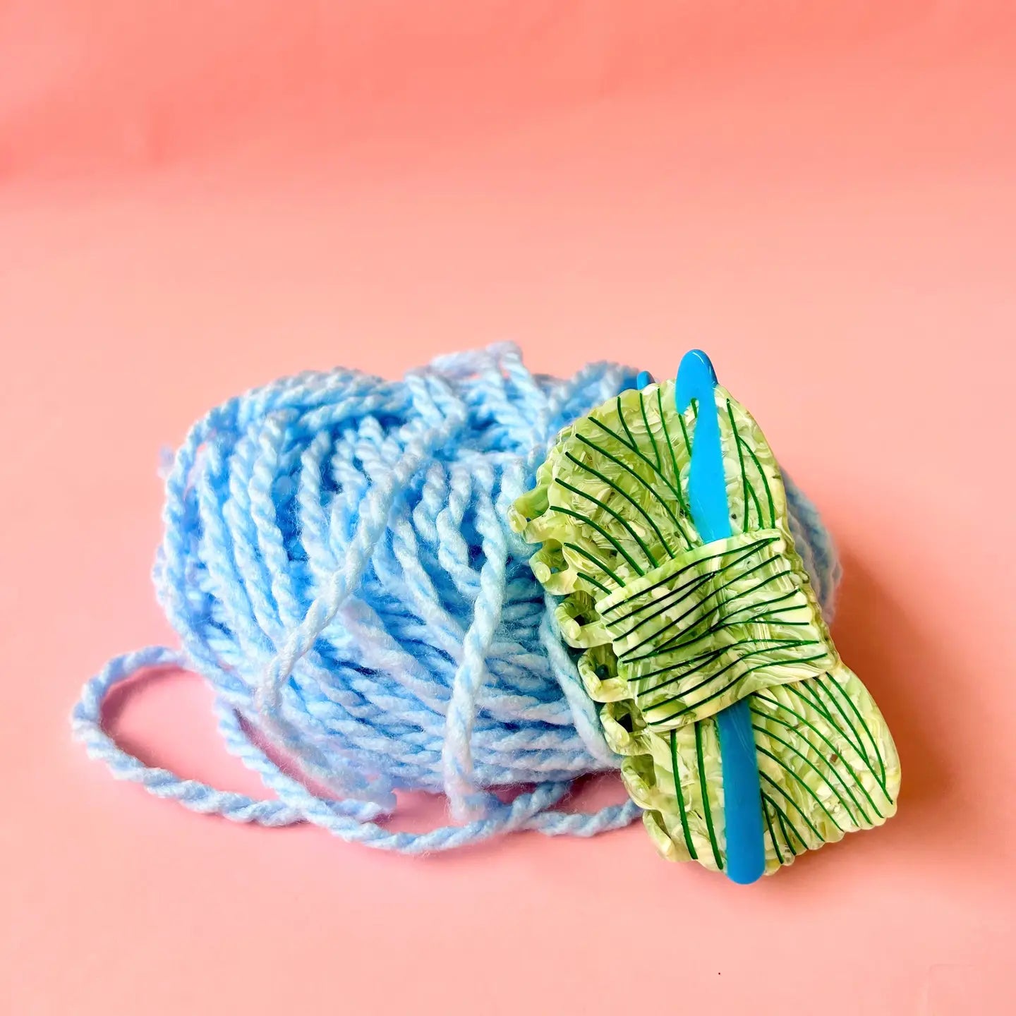 Crochet Yarn Hair Claw