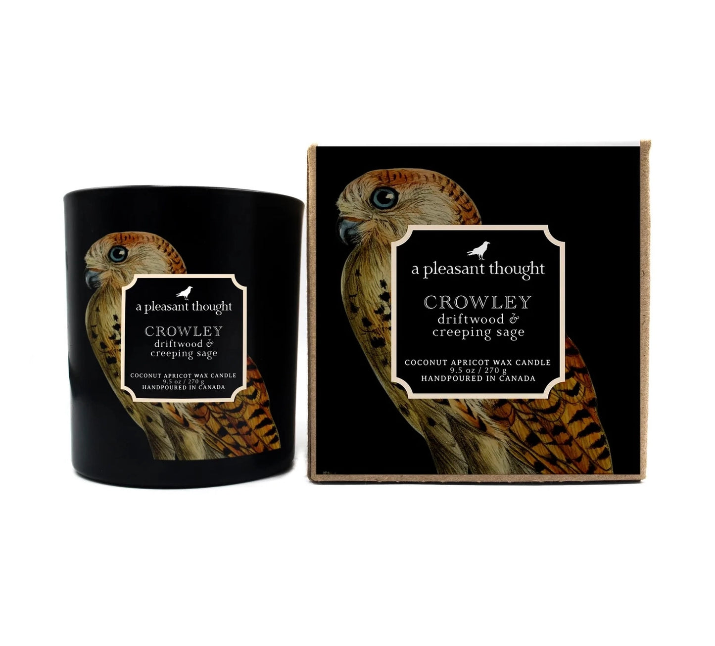 Crowley Driftwood & Creeping Sage Candle