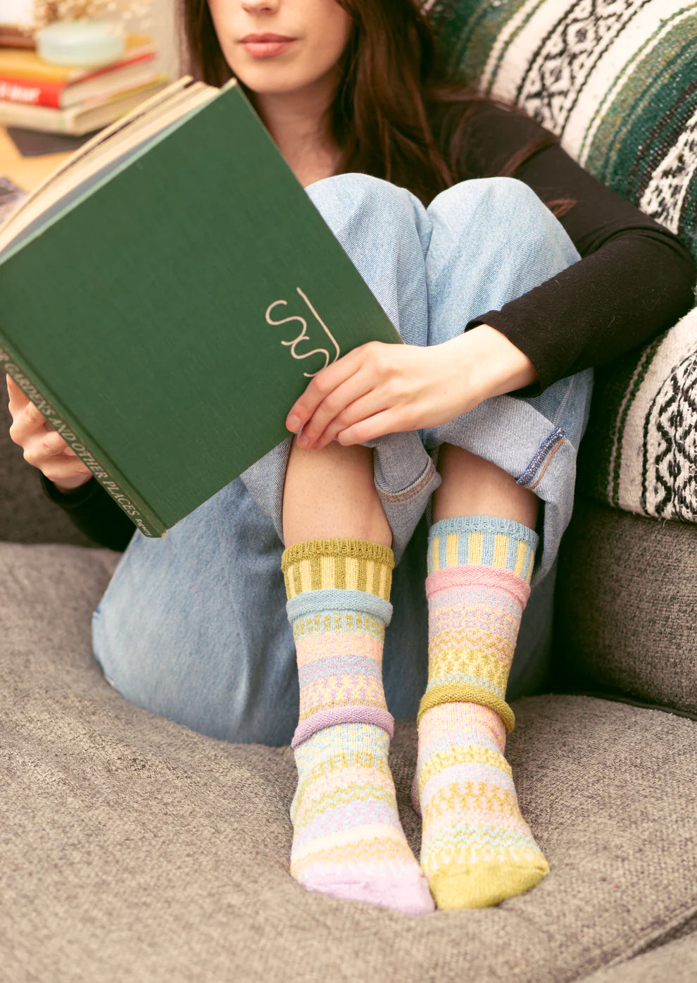 Daphne Crew Socks by Solmate Socks