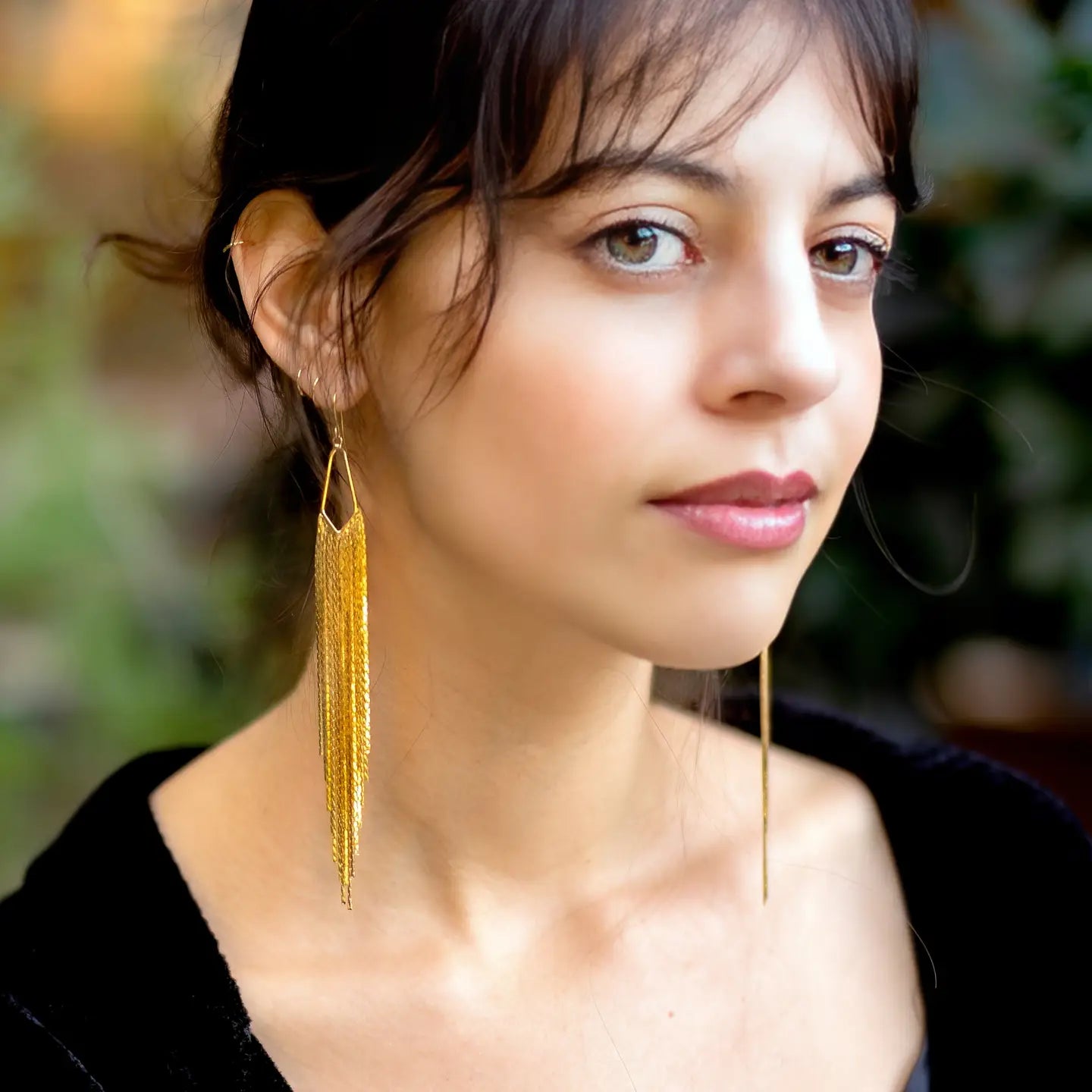 Debbie H Earring - 18K Gold Plated