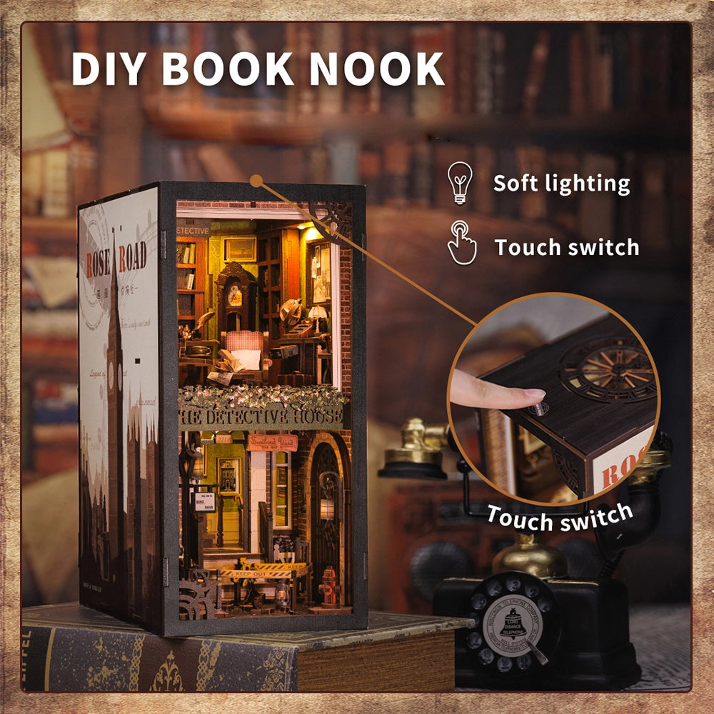 Diy Book Nook Kit- Rose Detective Agency