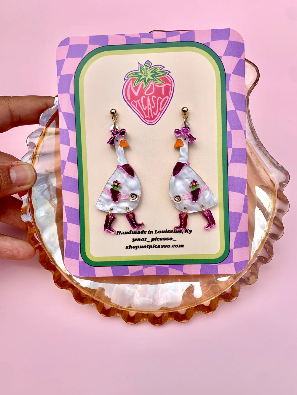 Dolly Goose Earrings