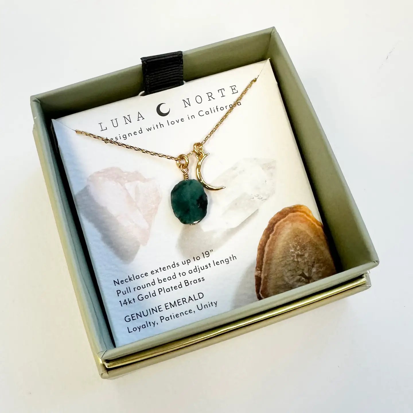 Emerald Celestial Being Necklace