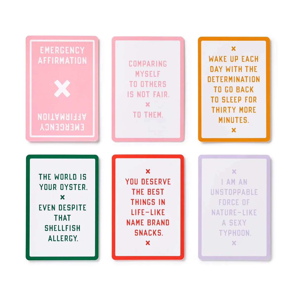 Emergency Affirmations for Exceptionally Stupid Days Card Deck