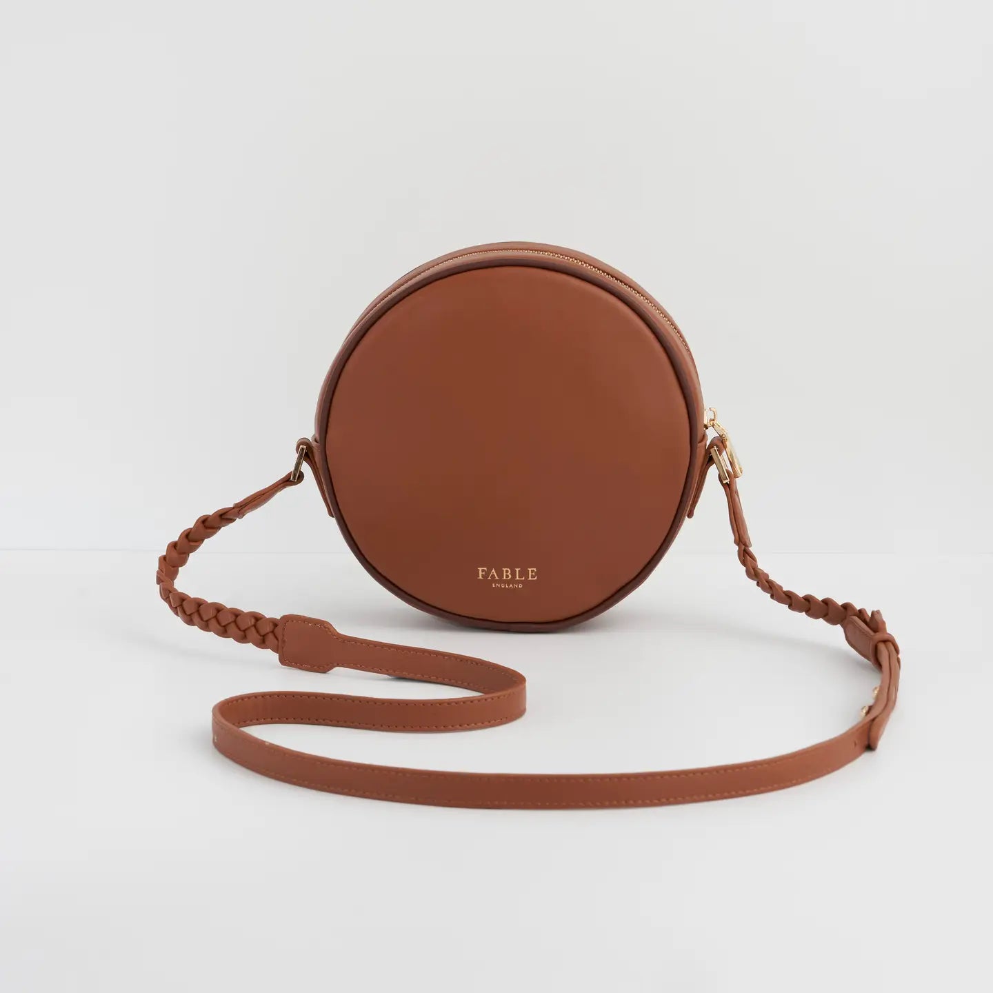 Fable Bumble Bee Tan Circle Purse