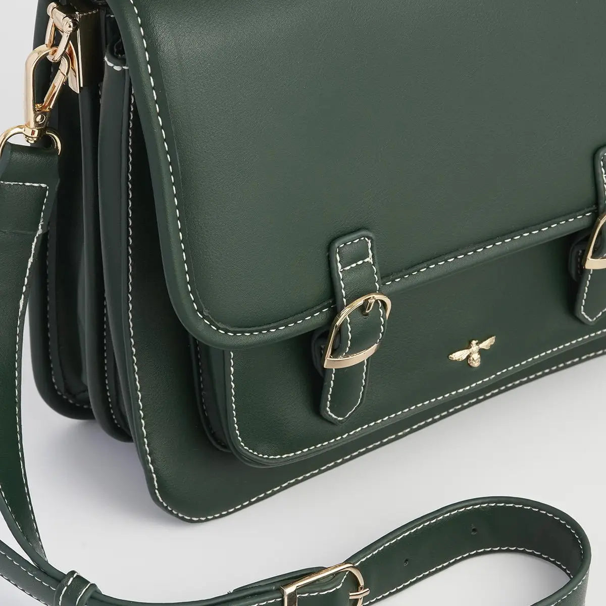 Fable Into the Woods Green Satchel