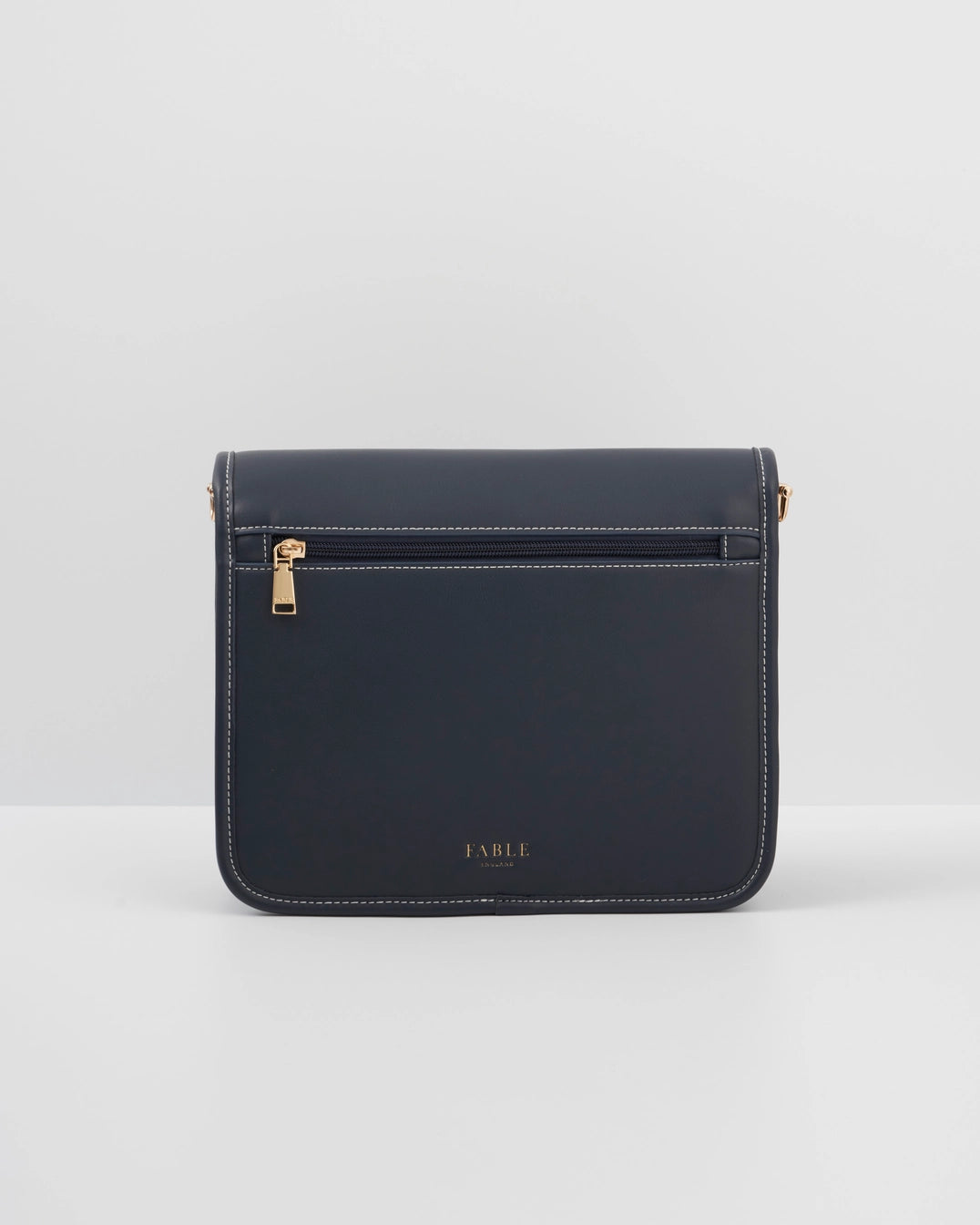 Fable Running Bunny Ditsy Navy Satchel