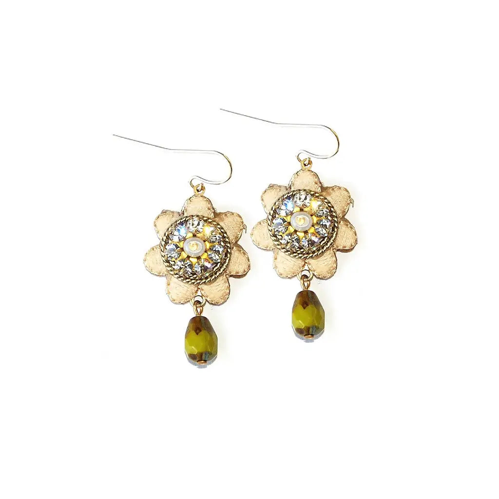 Fire Flower Earrings by Elements Jill Schwartz