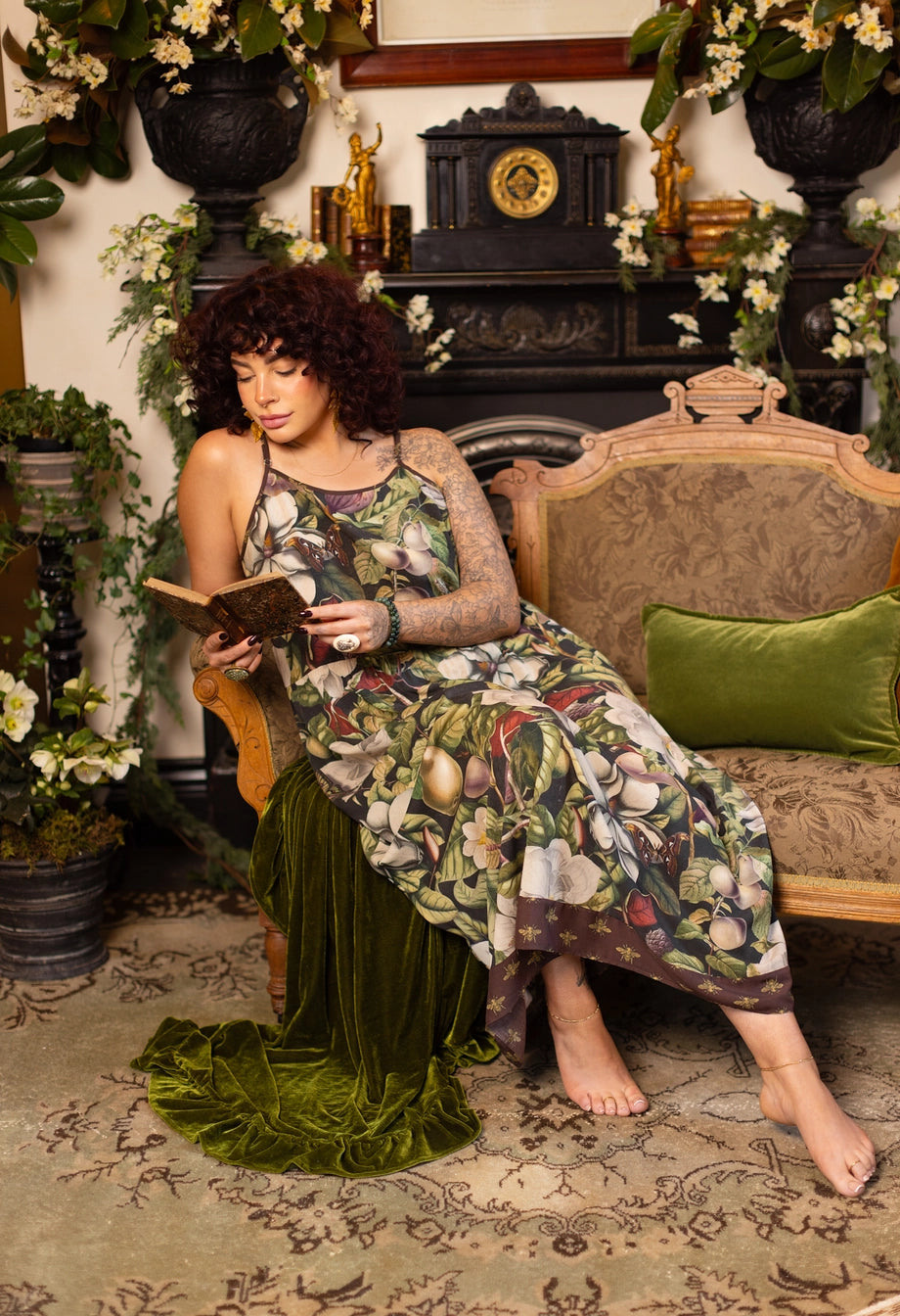 Fleur De Lune Bohéme Maxi Slip Dress
