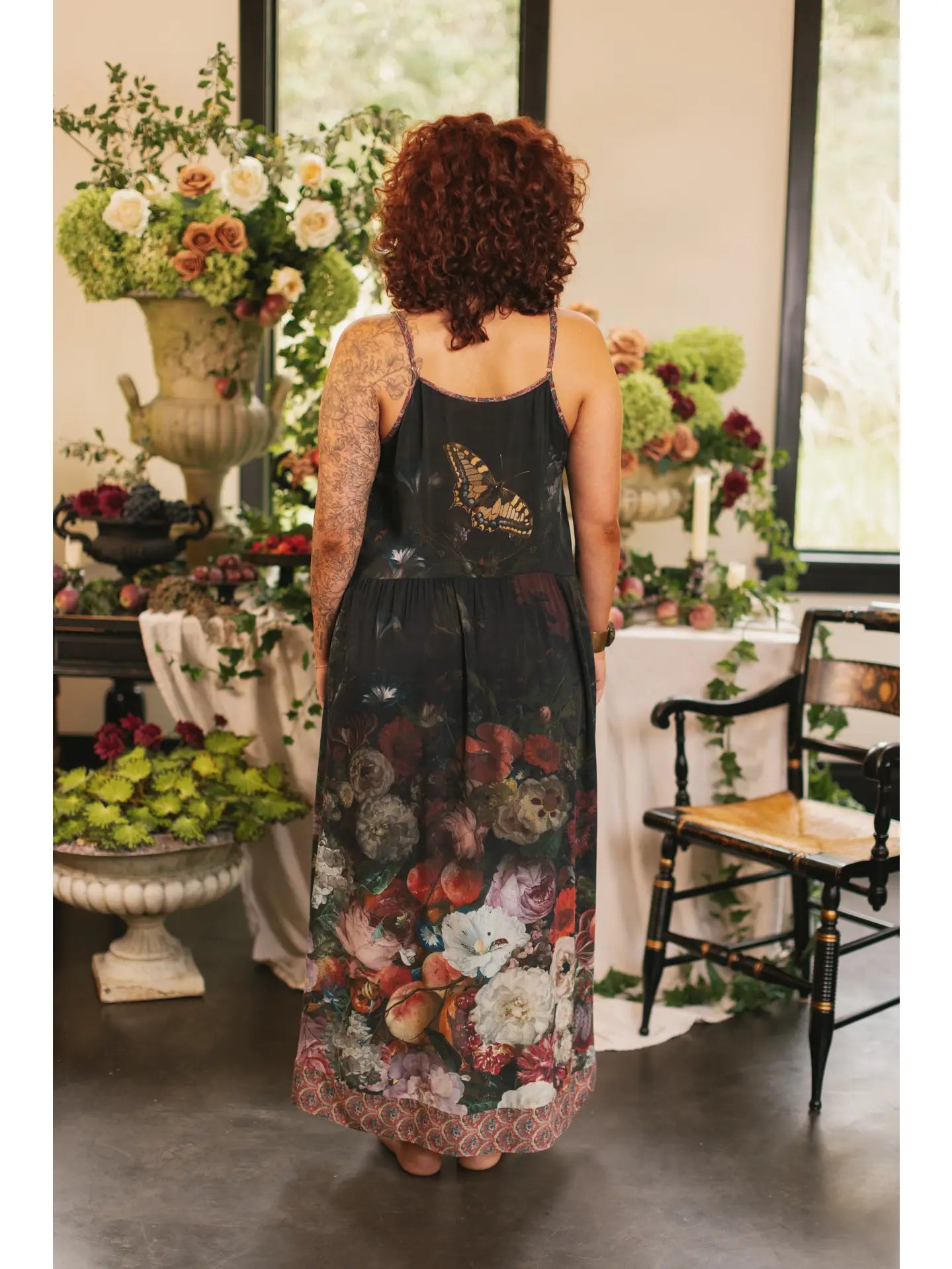 Flight of Flancy Slip Dress