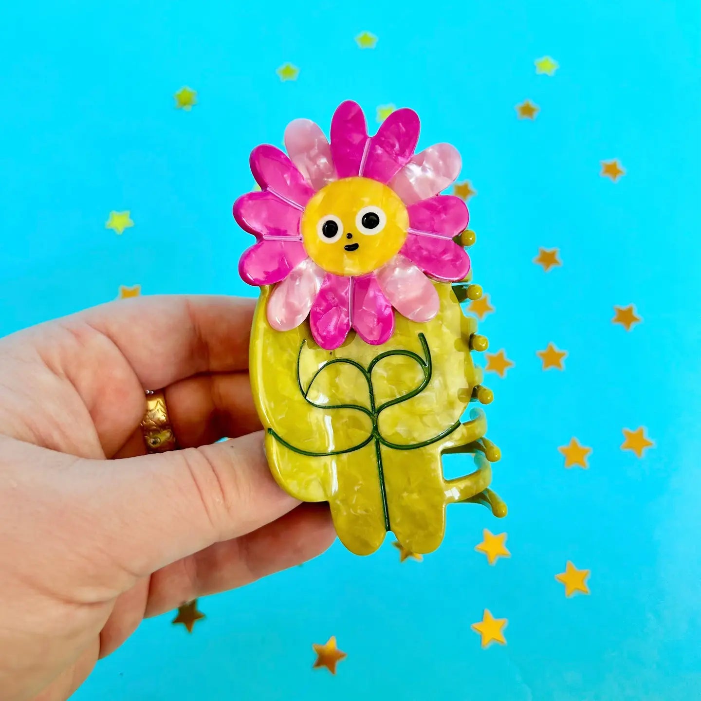Flower Boy Hair Claw