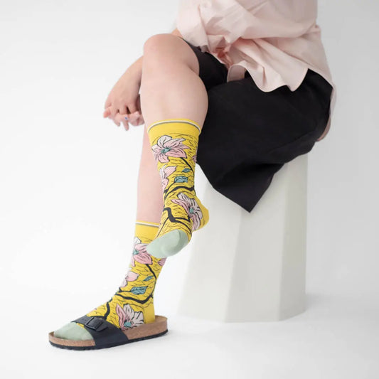 Flower Socks Sulfur