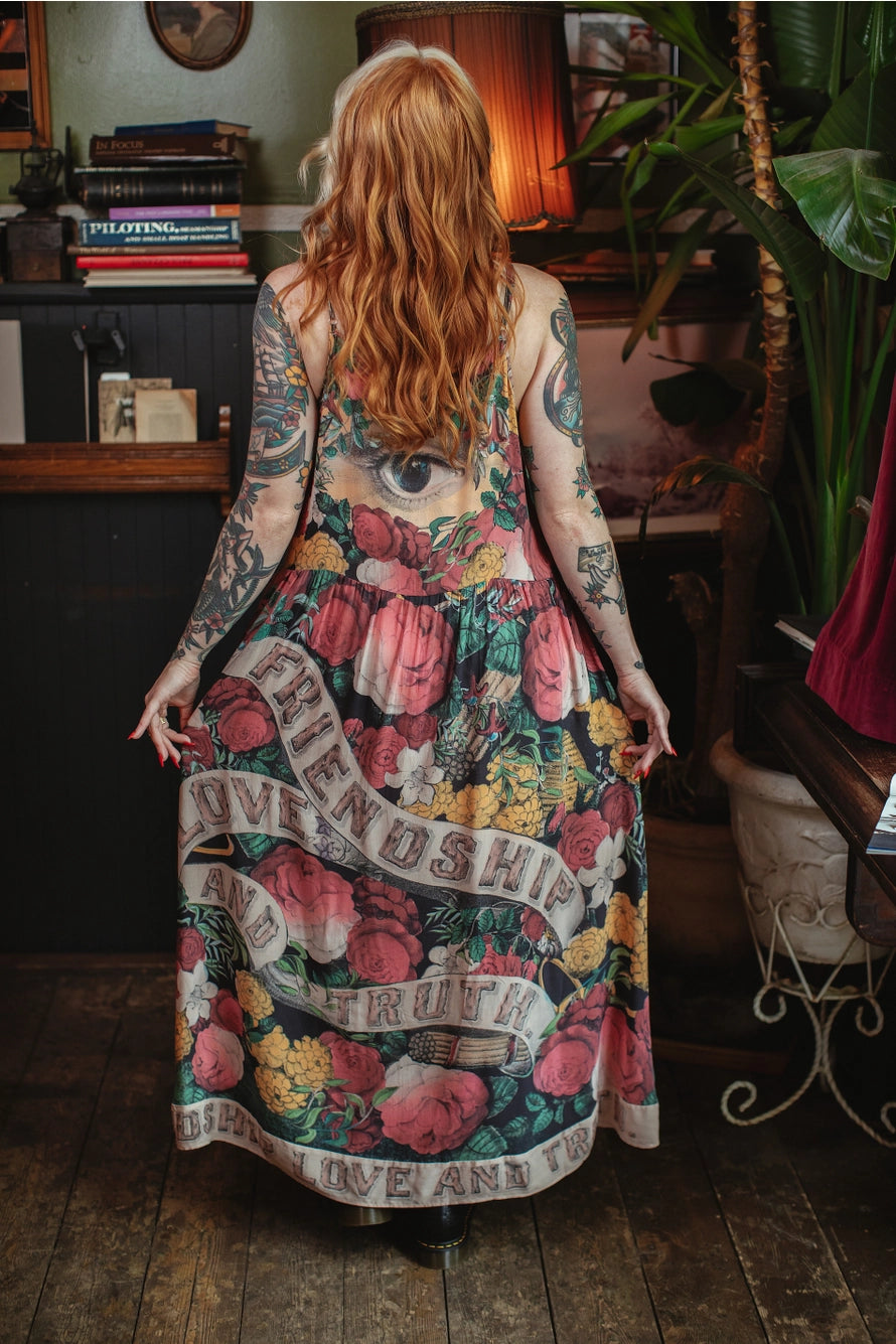 Friendship Love & Truth Bamboo Slip Dress