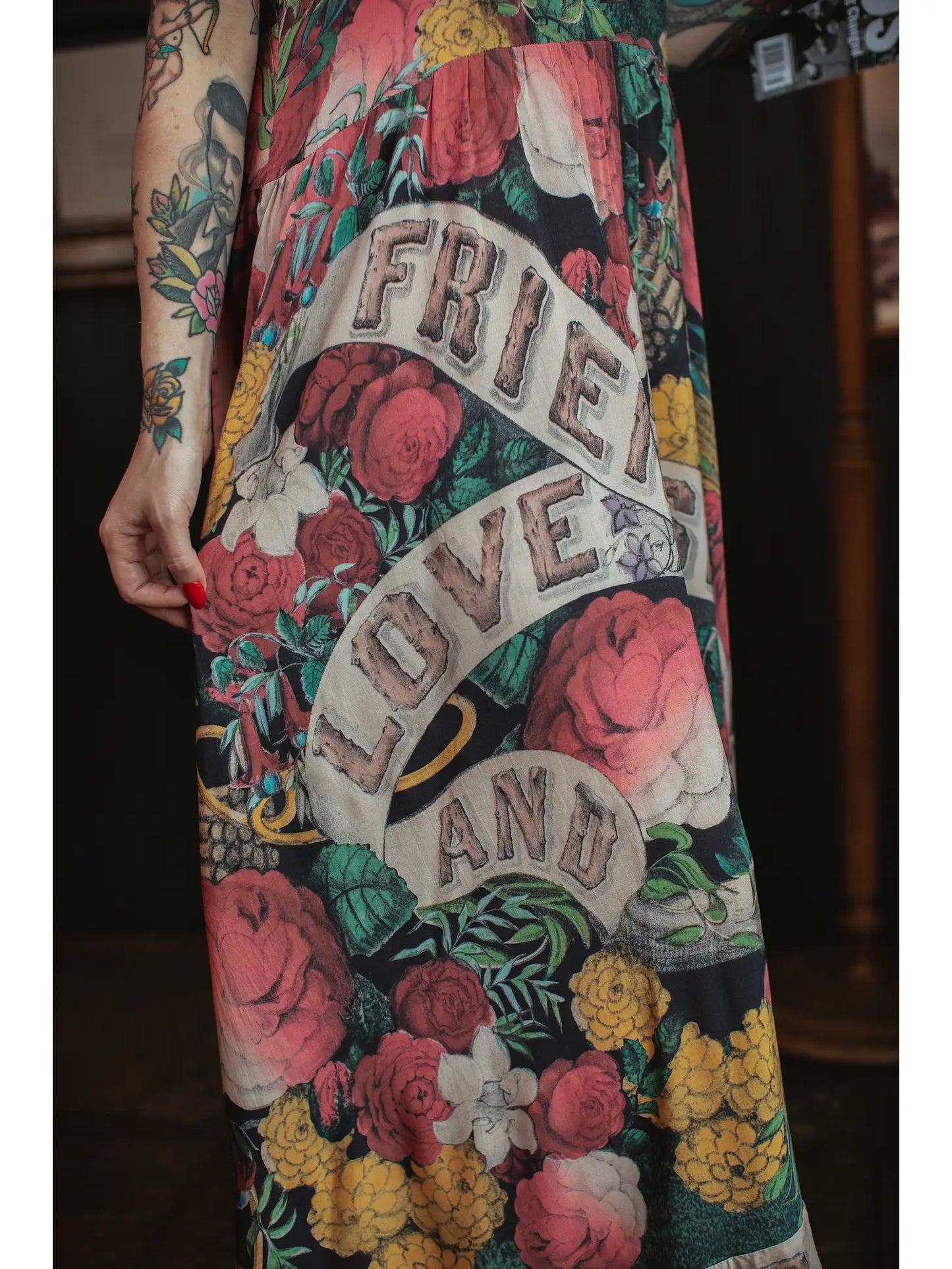 Friendship Love & Truth Bamboo Slip Dress