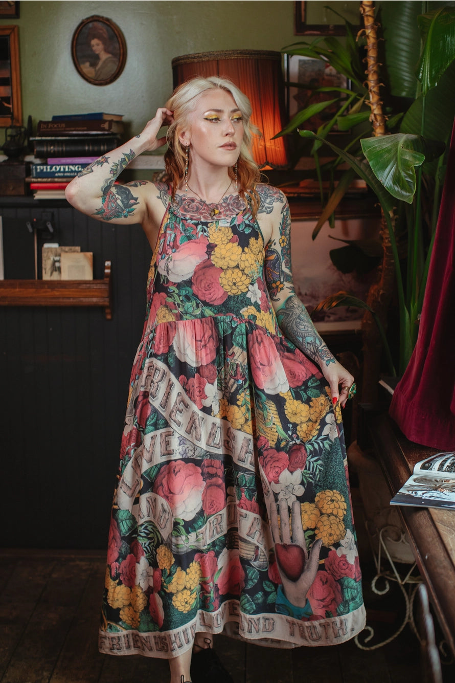 Friendship Love & Truth Bamboo Slip Dress
