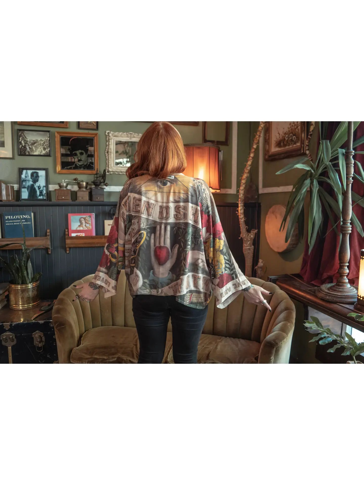 Friendship Love and Truth Bamboo Cardigan