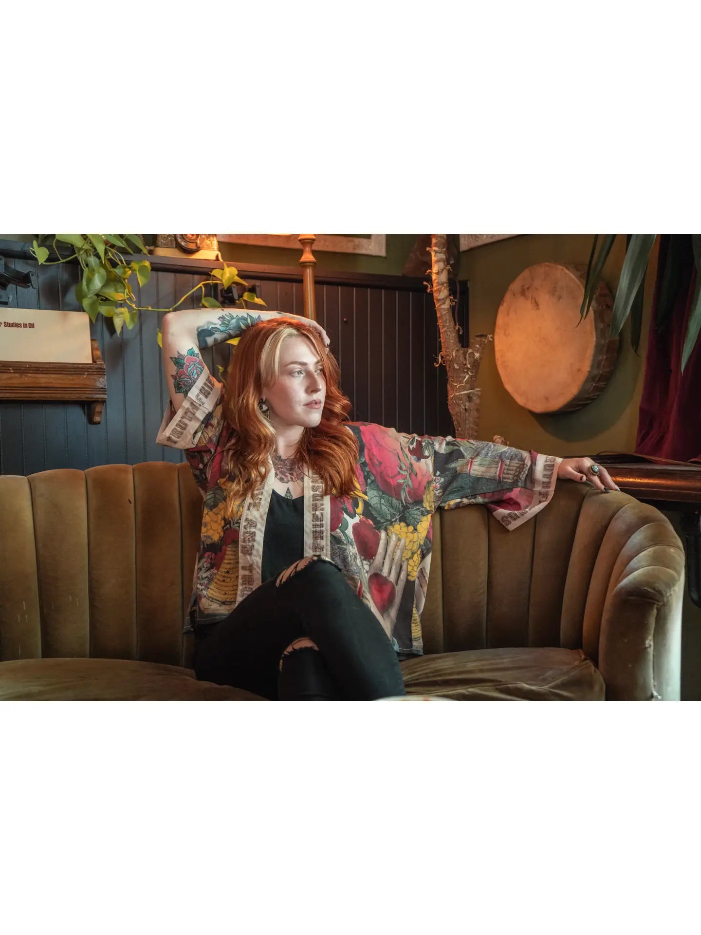 Friendship Love and Truth Bamboo Cardigan