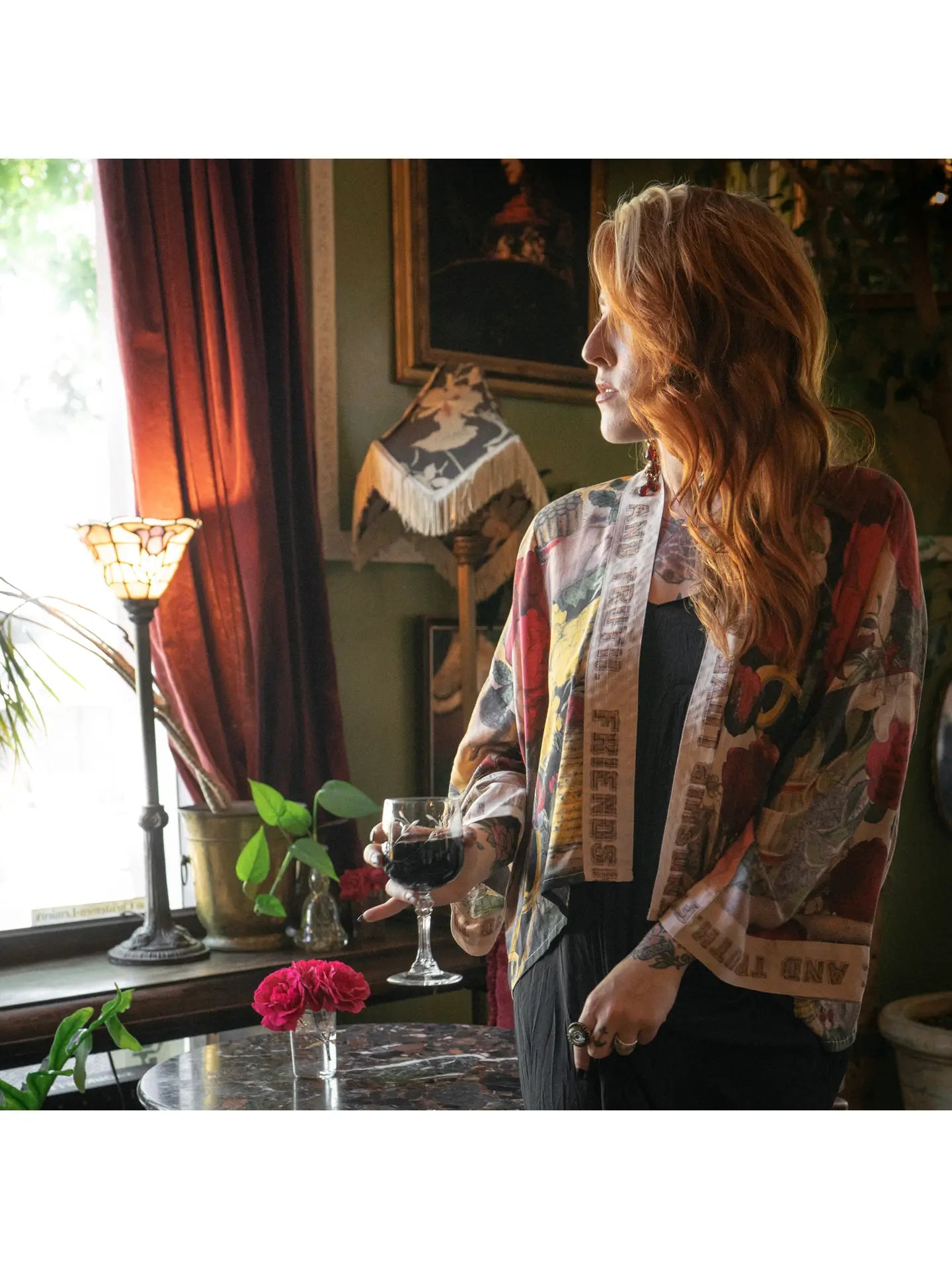 Friendship Love and Truth Bamboo Cardigan