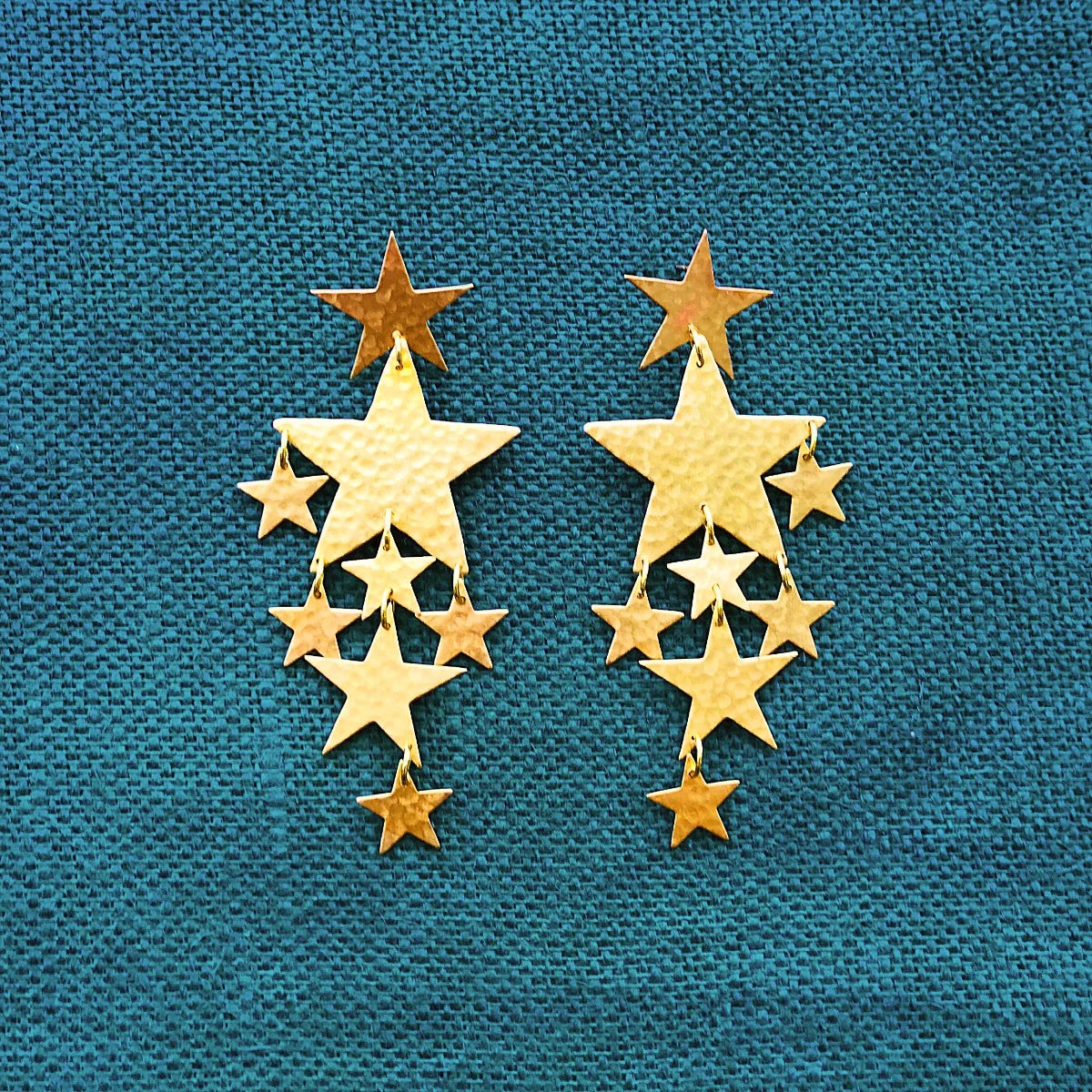 Gold Constellation Earrings