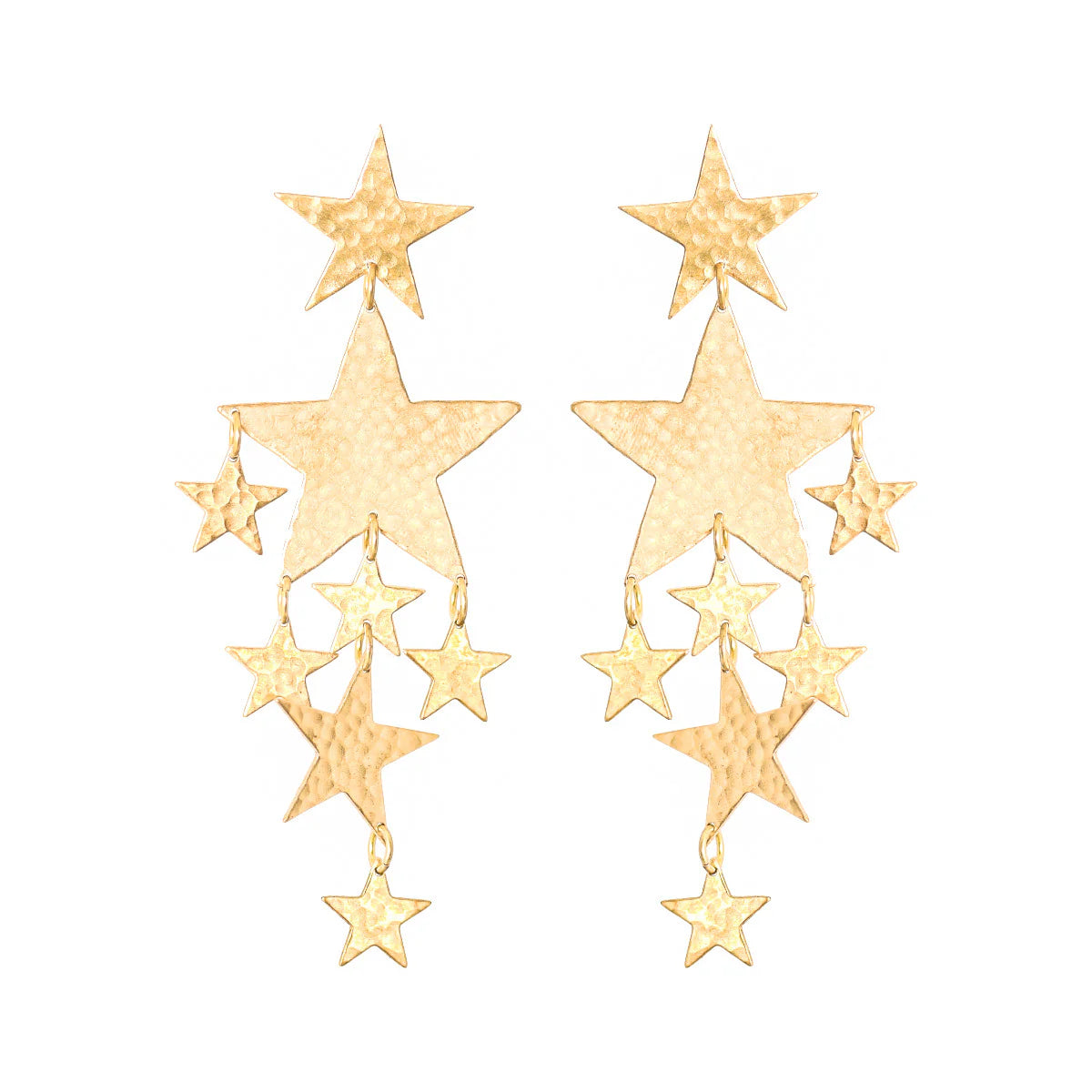 Gold Constellation Earrings