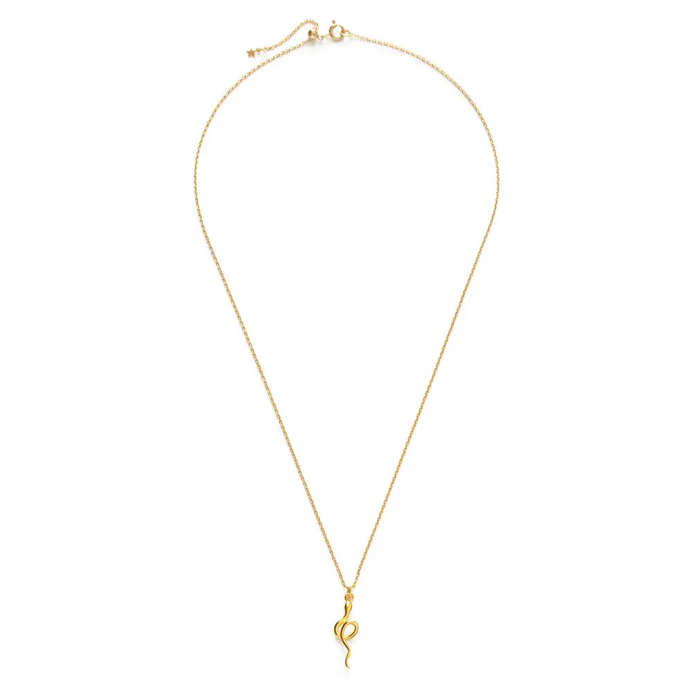 Gold Snake Necklace