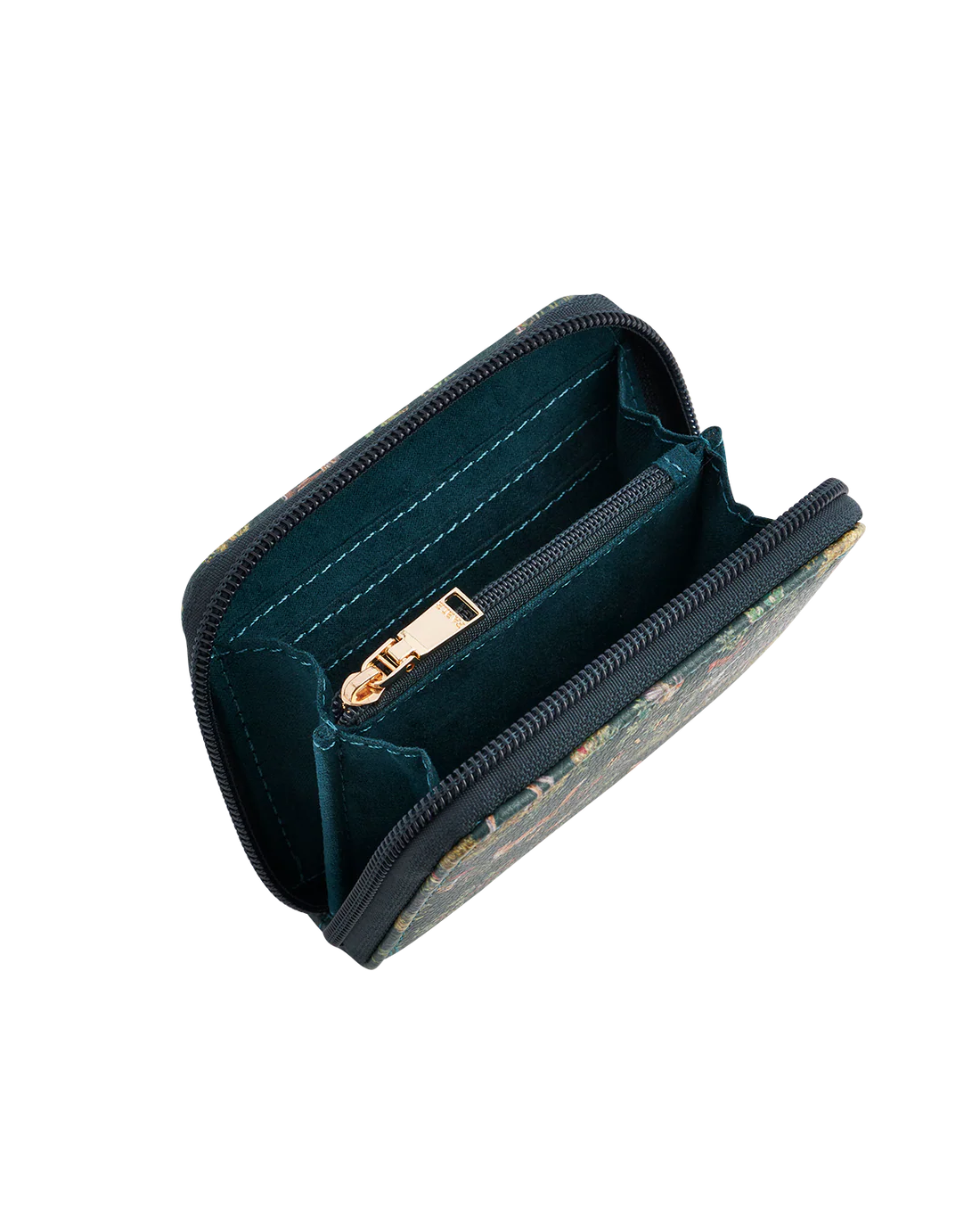 Green Into the Woods Small Wallet by Fable England