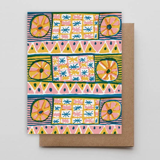 Holey Moley Blank Card