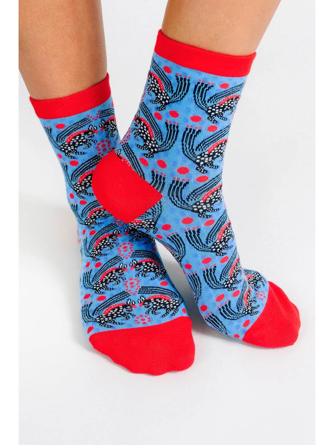 Horses Ankle Knit Sock By Mūr