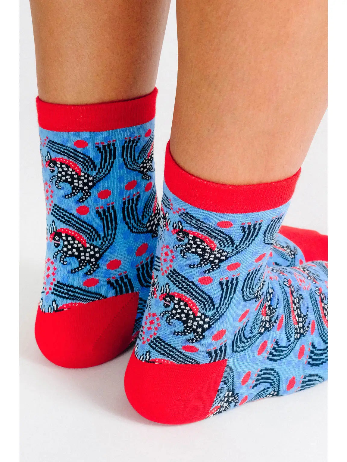 Horses Ankle Knit Sock By Mūr