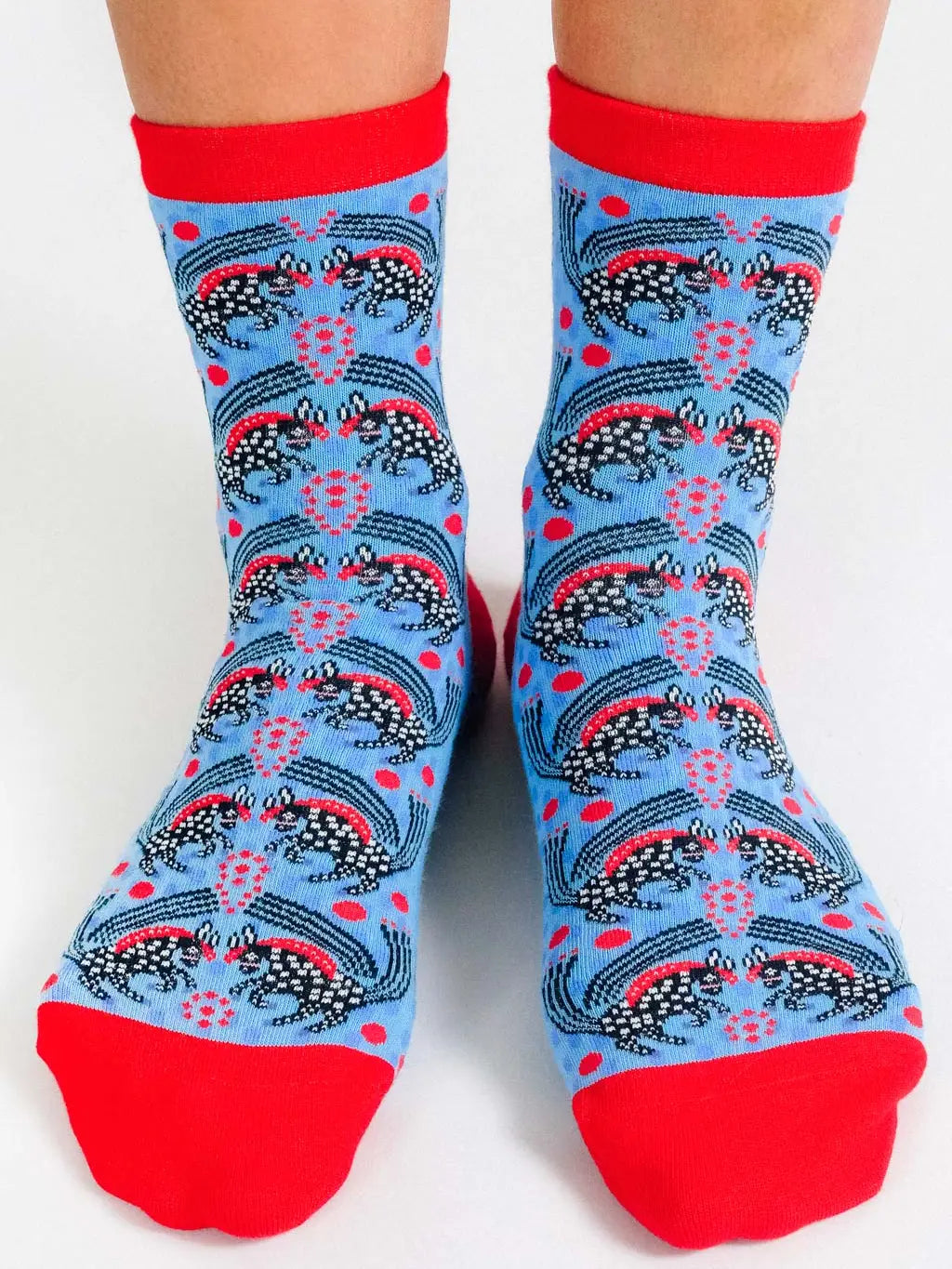 Horses Ankle Knit Sock By Mūr