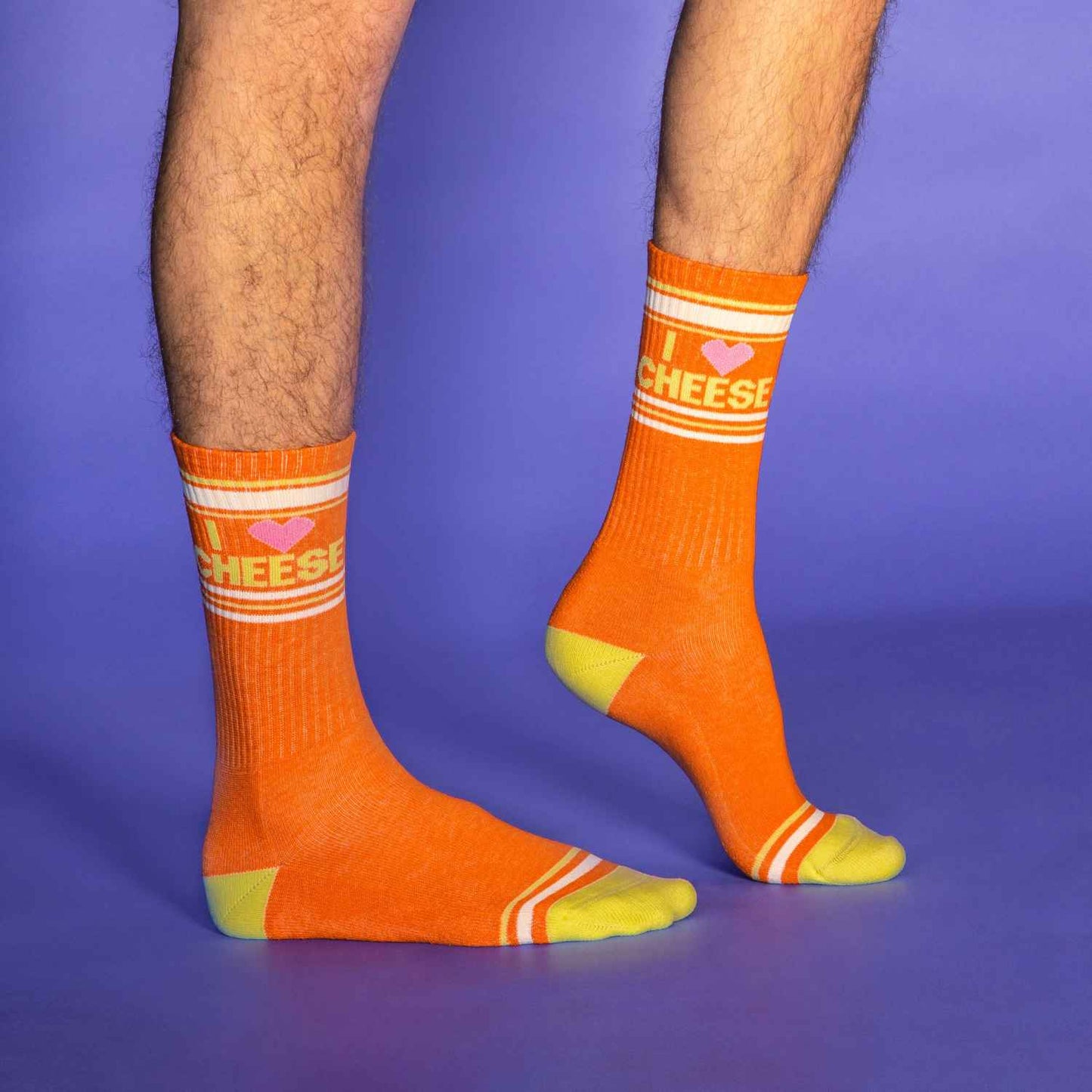 I Heart Cheese Socks